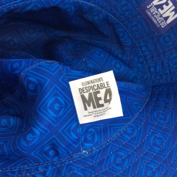 Dreamworks Despicable Me 4 Minion Yellow Bucket Hat - Picture 6 of 8